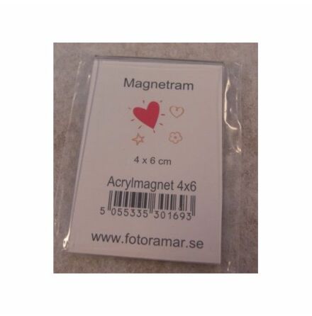 Magnetram 4x6 cm